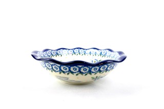 625 Bunzlau Serveerschaaltje gegolfde rand 2623X 625 Schalen met golvende rand 15,5 cm